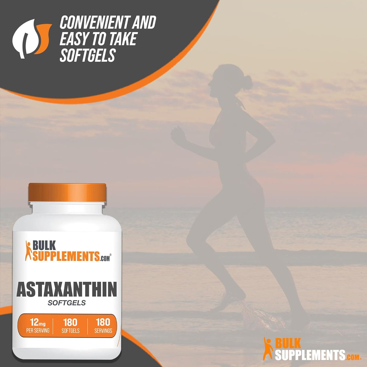Suplementos Astaxantina 4 mg  90 cáp sin OMG soja  sin gluten