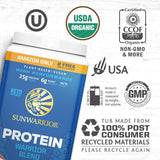 Suplementos Alimenticios Proteína vegana en polvo con BCAA