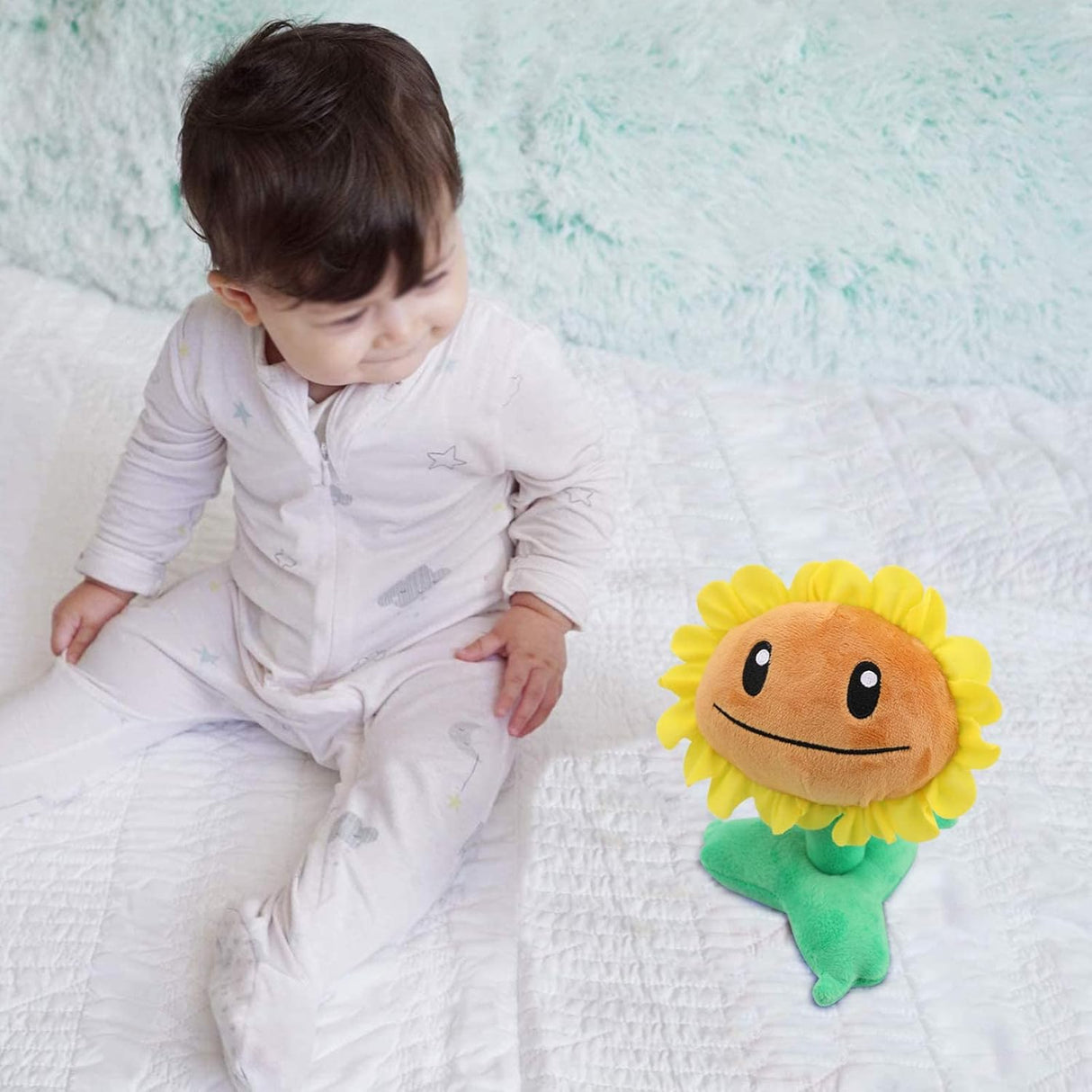 Peluches 1 pieza de peluche de PVZ  de girasol para niños