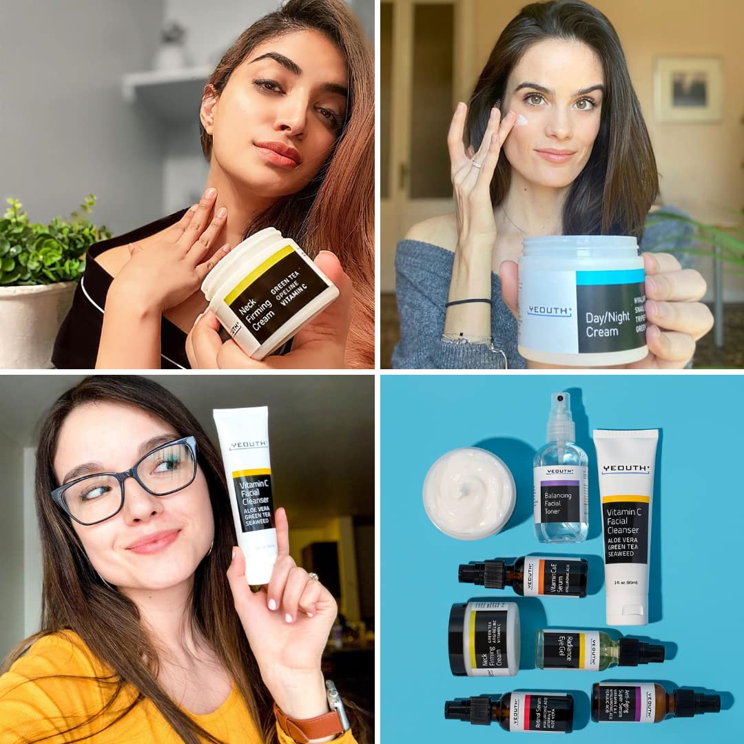 kit de cuidado facial con ácido hialurónico Yeouth