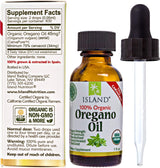 Suplemento Gotas líquidas orgánicas de aceite de orégano
