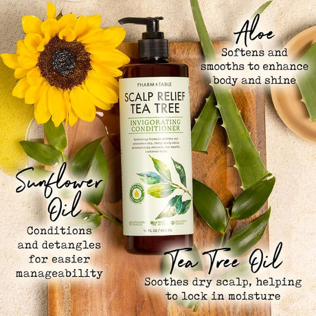 Acondicionador de árbol de té para hombres y mujeres