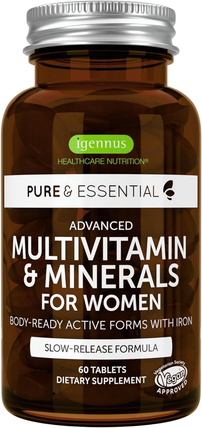 Suplemento Multivitamínicos y minerales veganos avanzados