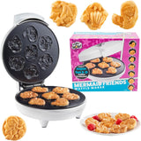 Wafflera de Sirena - Crea 7 Waffles en Minutos - Modelo Oceanía