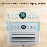 Deshumidificador 1500 Sq.ft, PLUSCENT, 21 Pints, Auto Deshielo