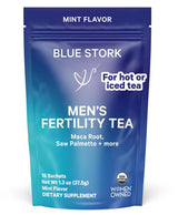 Té de Fertilidad para Hombres Blue Stork, Orgánico, 15 Sobres