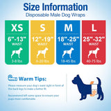 Pet Soft Pañales desechables perros machos 20 unidades, XS