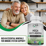 Suplemento Complejo mineral completo con vitamina D3, calcio