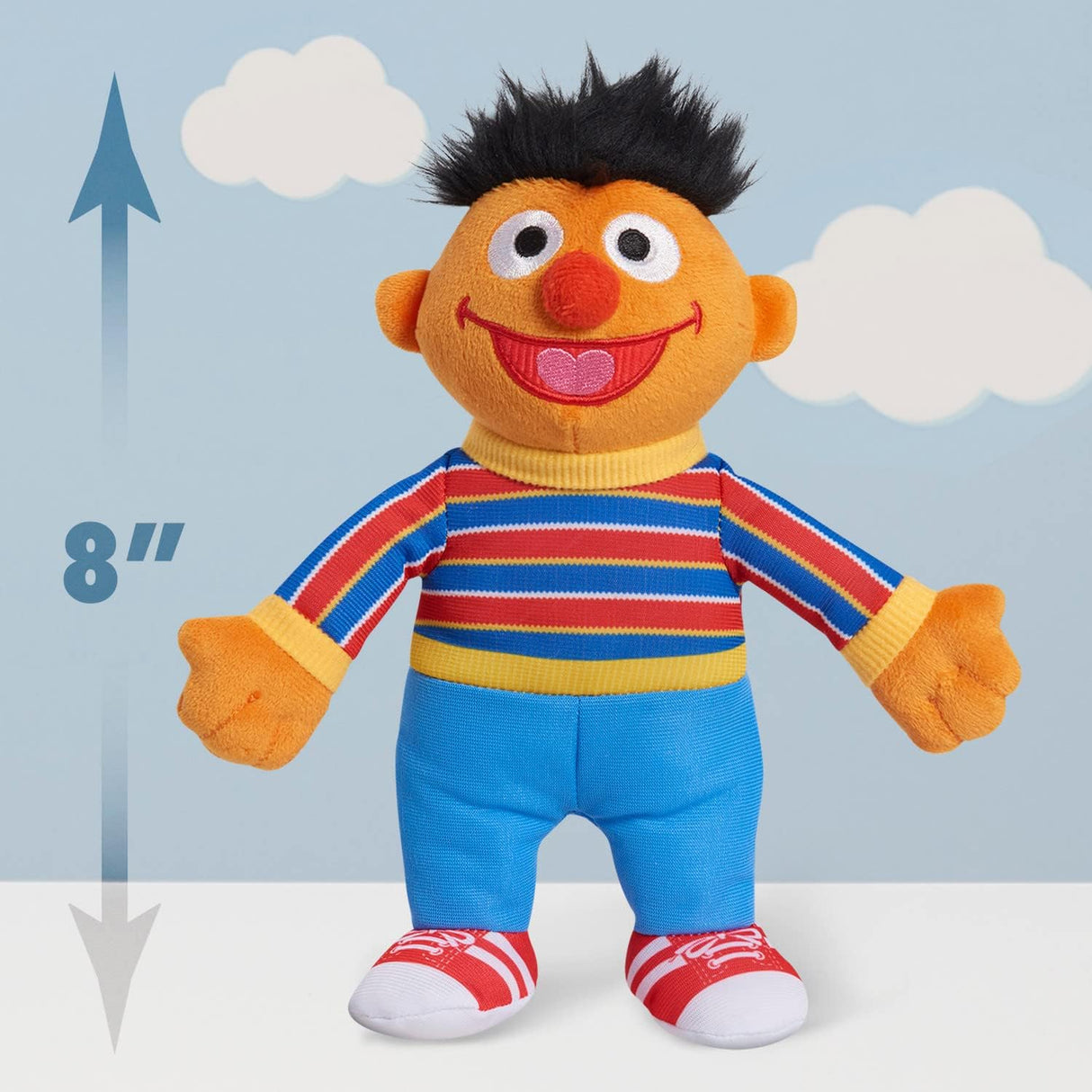 Muñecos de peluche Bert y Ernie, Sesame Street, 2 piezas, 8