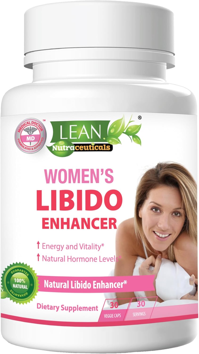 Suplemento Libido Mujer, Energía, Equilibrio Hormonal, 30 Caps
