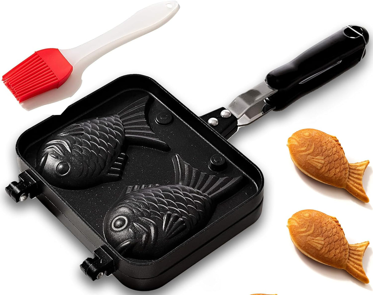Máquina de Waffles de Pescado KUHA - Antiadherente, Recetas