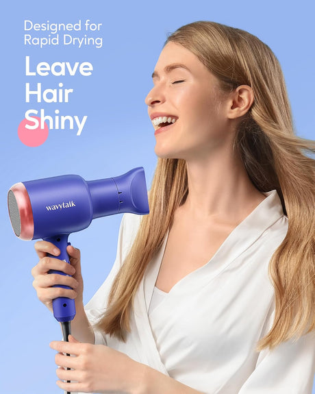 Secador de pelo profesional con boquilla difusora y peine