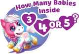 Animal de peluche Unicornio con bebés, Just Play, 14 pulgadas