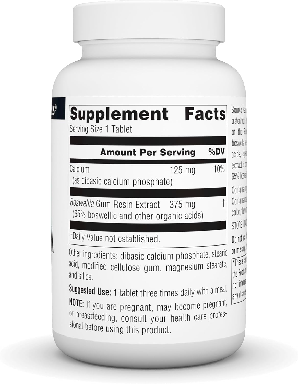 Extracto de Boswellia 243 mg Suplemento Dietético - 100 Tabletas