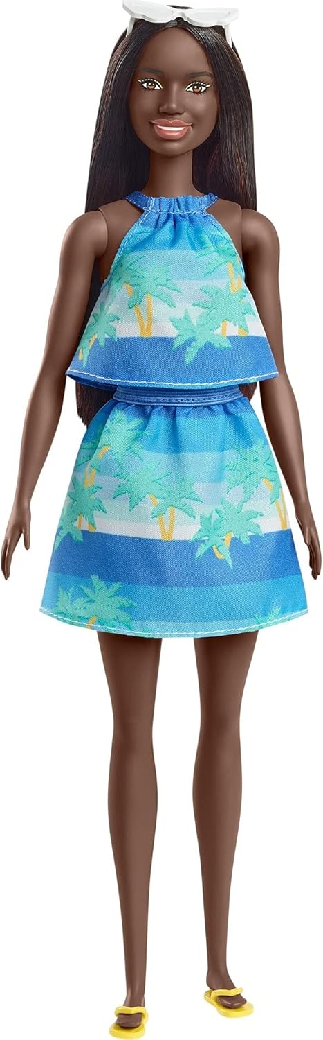 Barbie Amiga La Onda Muñeca con Ropa y Accesorios Reciclados