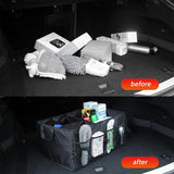 Organizador de Maletero, Collapsible, 3 Compartimentos, SUV/Sedan