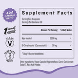 Suplemento de Inositol Puro Legendairy Milk, 30 días