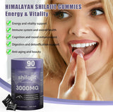 Gomitas de Shilajit Himalaya Naturales Orgánicas 90u