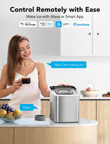Máquina de Hielo GoveeLife, 26lbs/24h, limpieza automática