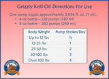 Vitaminas Aceite de krill antártico para perros