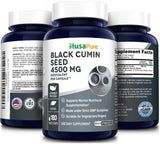 Extracto de Semilla de Comino Negro 4500mg NusaPure 180 Capsulas