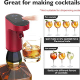 Decantador Eléctrico de Vino Aerador Dispensador Ajustable
