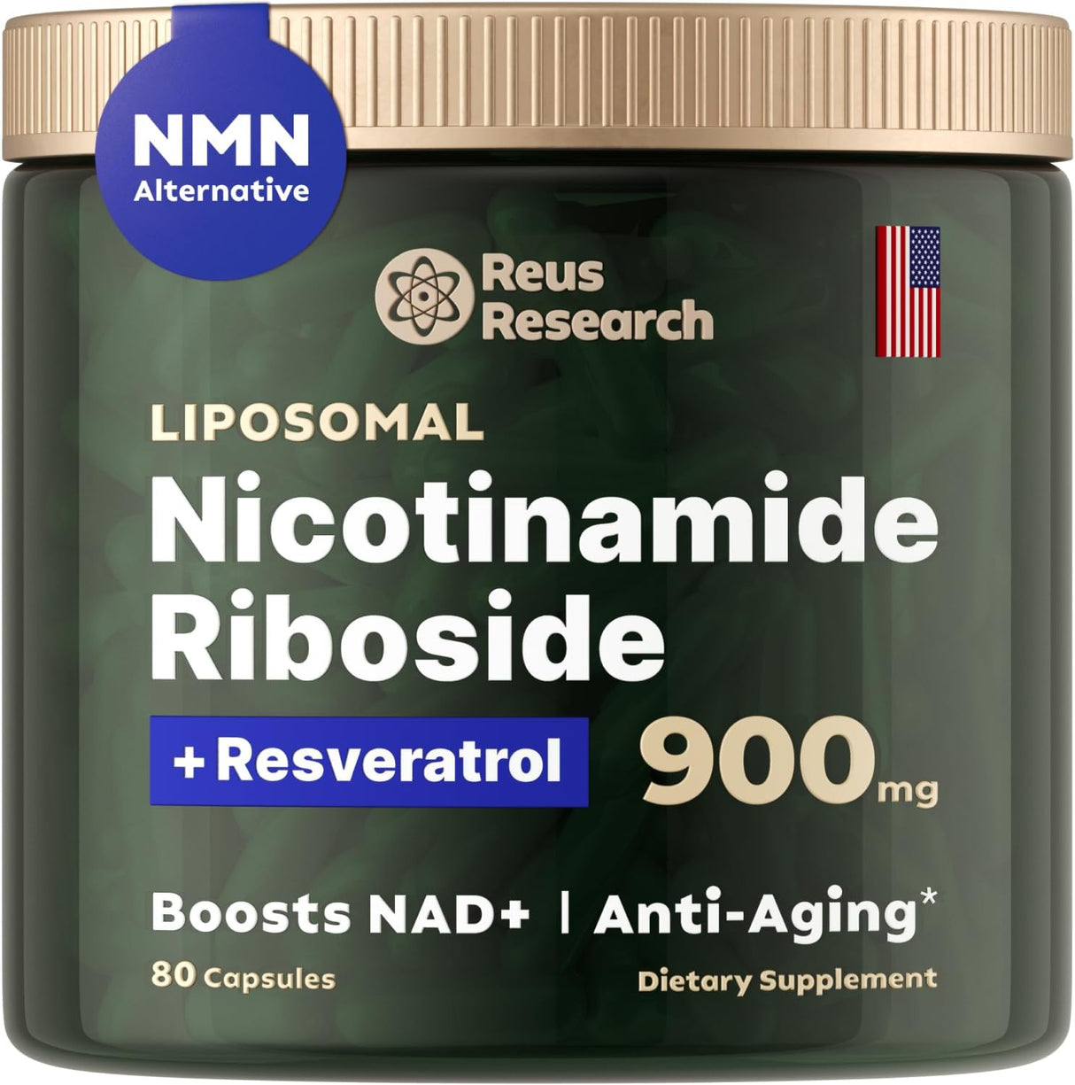 Suplemento alternativo NMN  Ribosida de nicotinamida