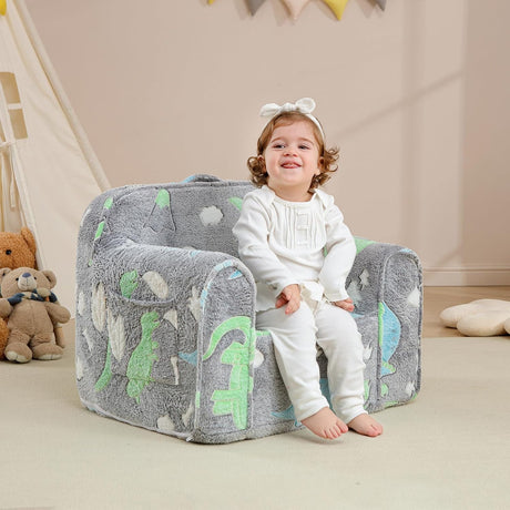 sillón para niños pequeños, sofá para bebés y niños.Kisdsa
