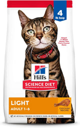 Hill&#39;s Science Diet, alimento seco light para gato adulto
