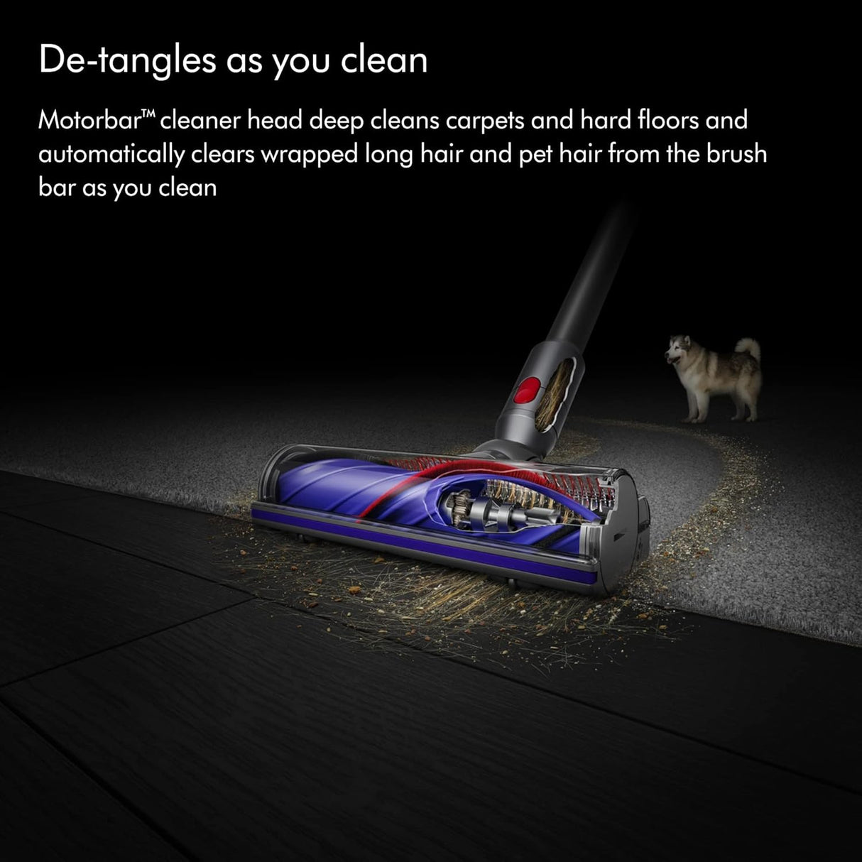 Aspiradora sin cable Dyson V8: potente, ligera y eficiente.