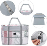 Bolsa de playa de malla, bolsas de playa extra grandes