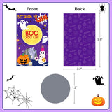 Tarjetas Rasca y Gana Halloween para Niños y Adultos