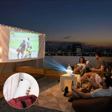 Proyector portátil 4K WIFI 6 Bluetooth, rotación 180°, auto keystone