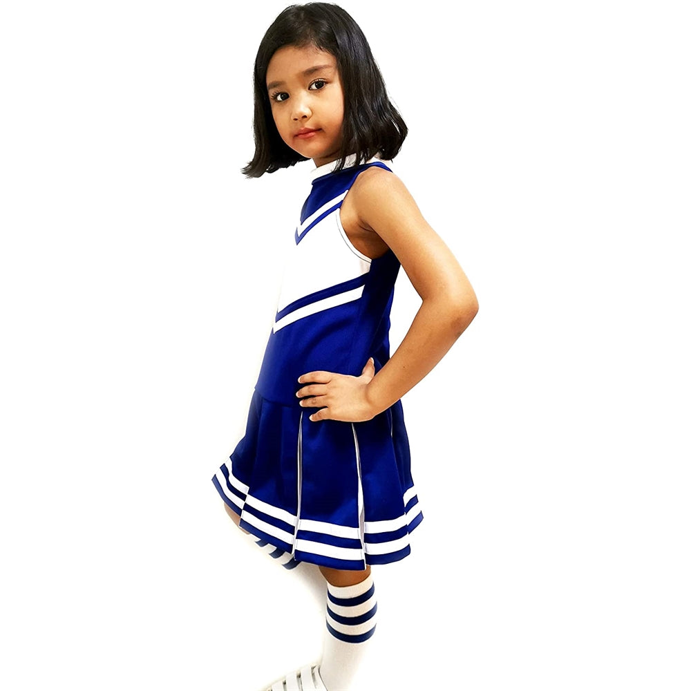 Disfraces de animadora para niñas azul talla L