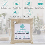 Bolsas de Carbón de Bambú Duboché, 8 Piezas, Purificadoras