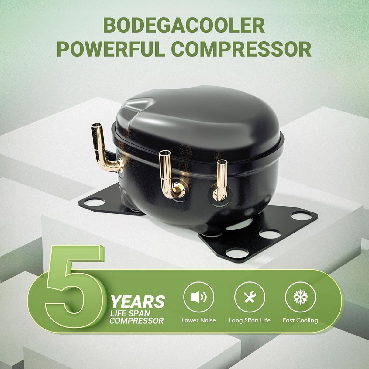 Refrigerador portátil de 12 V 42 cuartos portátil 12/24V DC