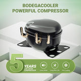 Refrigerador portátil de 12 V 42 cuartos portátil 12/24V DC