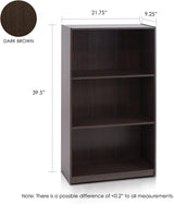 Estantería básica 3 niveles, modelo 99736DBR