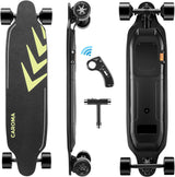 Skateboard eléctrico 350W-1200W, 12.4-28 MPH, 11-16 millas