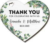 Adornos de Agradecimiento Personalizados para Bodas y Eventos