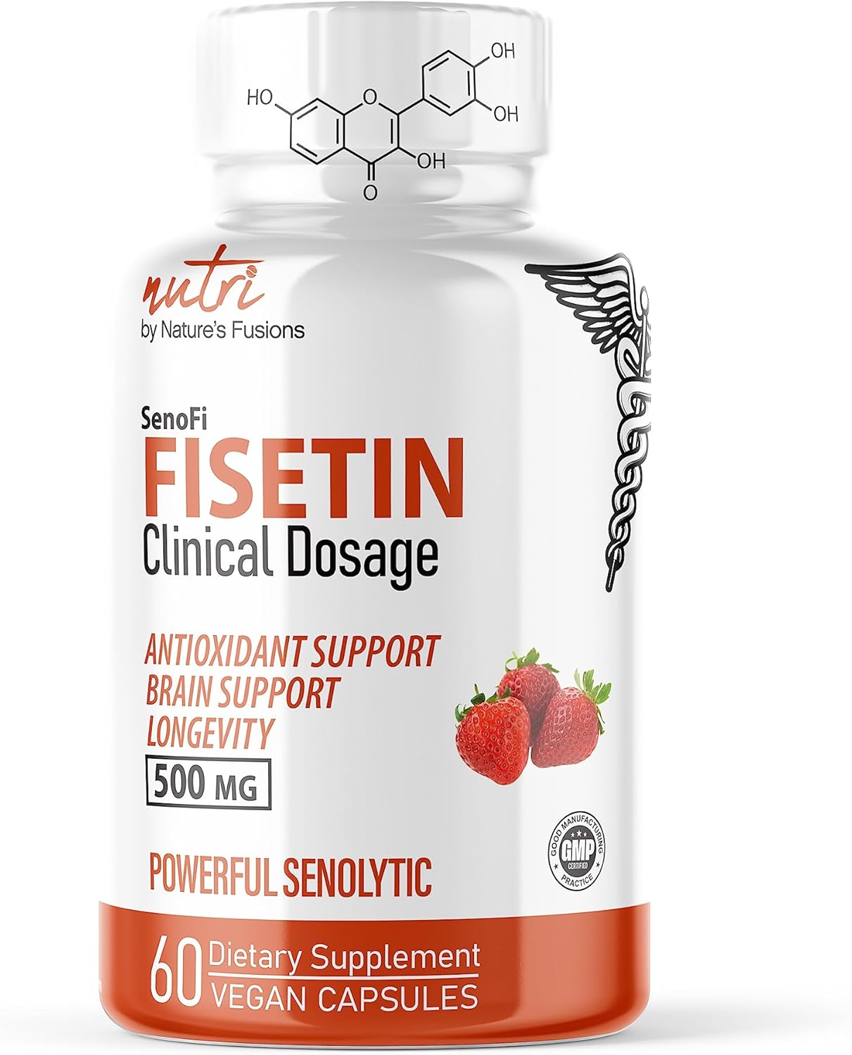 Suplementos de fisetina Potente activador senolítico