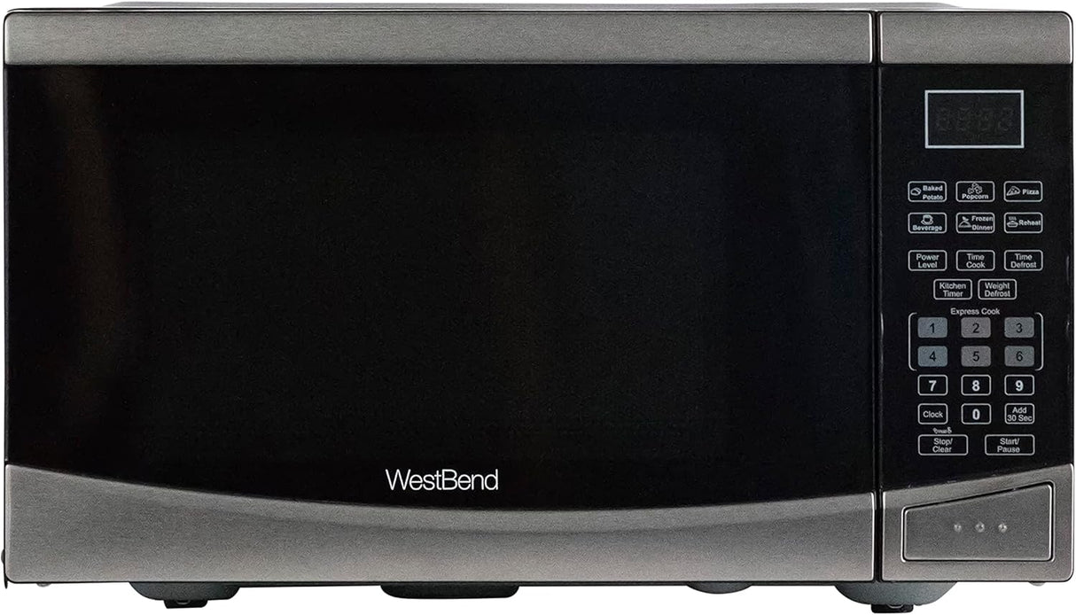 Microondas West Bend WBMW92S 900W, 6 ajustes, panel electrónico