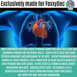 CoQ10 Suplemento Foxxy Doc 400mg 200 cápsulas
