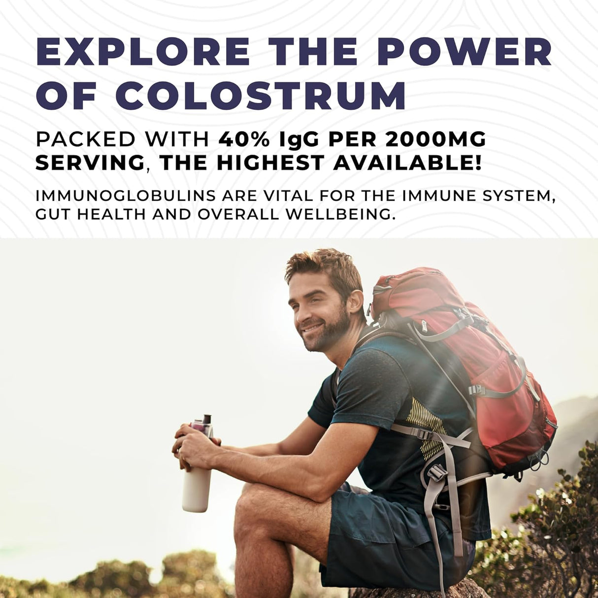 Cápsulas de Colostro 180ct - Inmunidad y Salud Digestiva