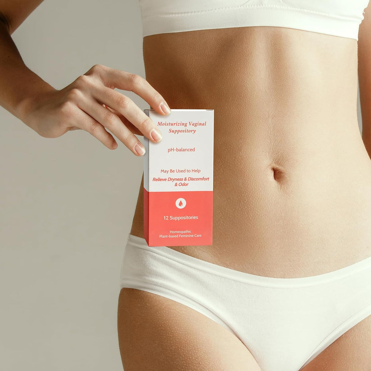 Supositorios hidratantes vaginales para una hidratación