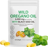 Óleo de Orégano en Softgels, 120 cápsulas, Orgánico, Non-GMO