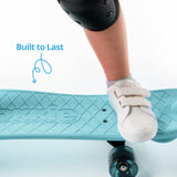 Skateboard 4 en 1 para niños, equilibrio y autoconfianza