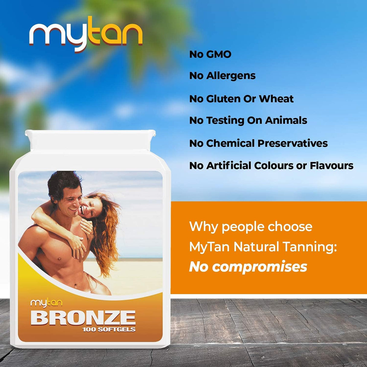 Suplementos Alimenticios Píldoras para bronceado