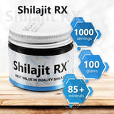 Suplemento Shilajit RX Resina natural  Himalaya orgánicos