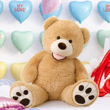 Osito de Peluche MorisMos 39 pulgadas con Huellas Gigantes
